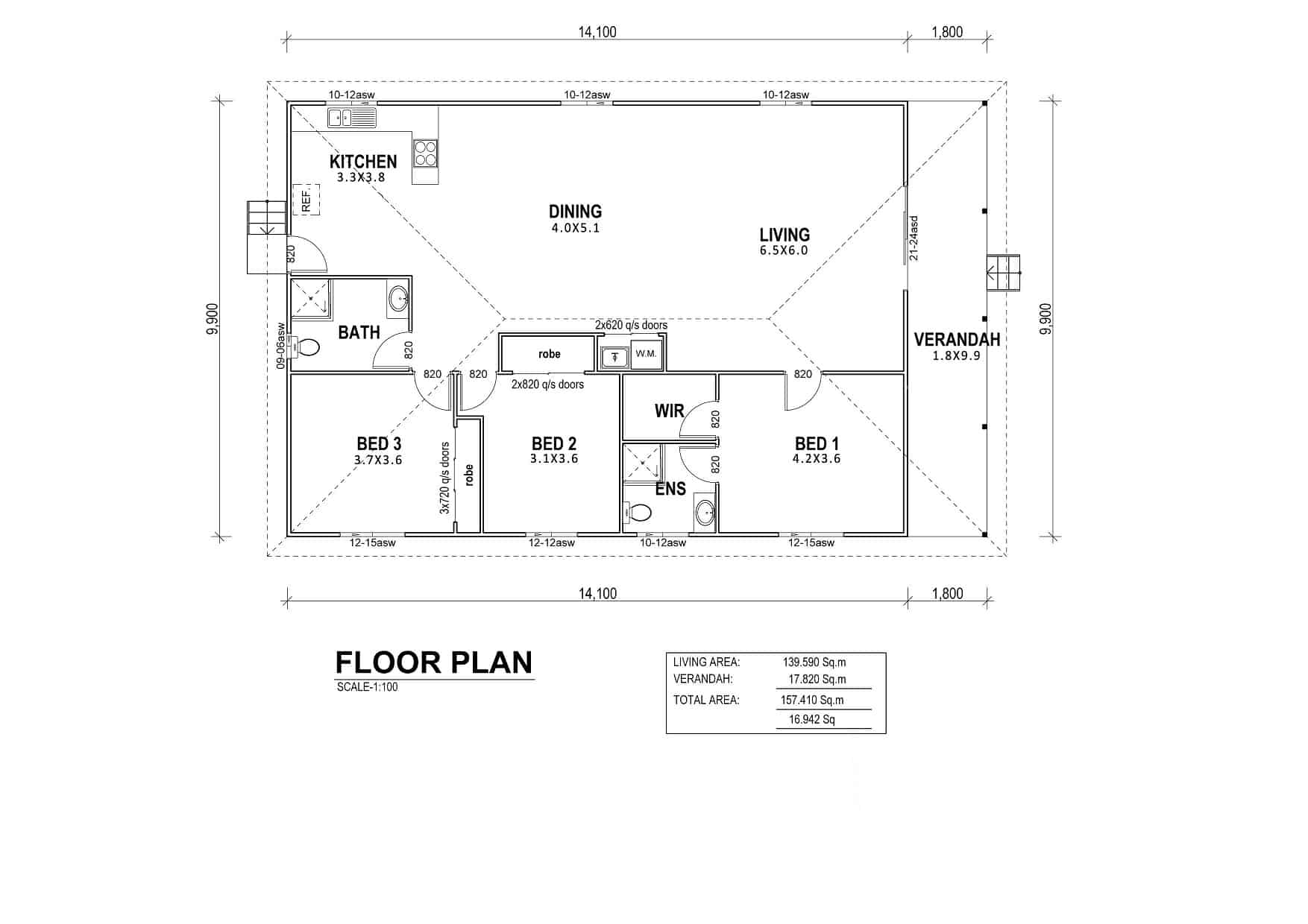 Malibu Floor Plan