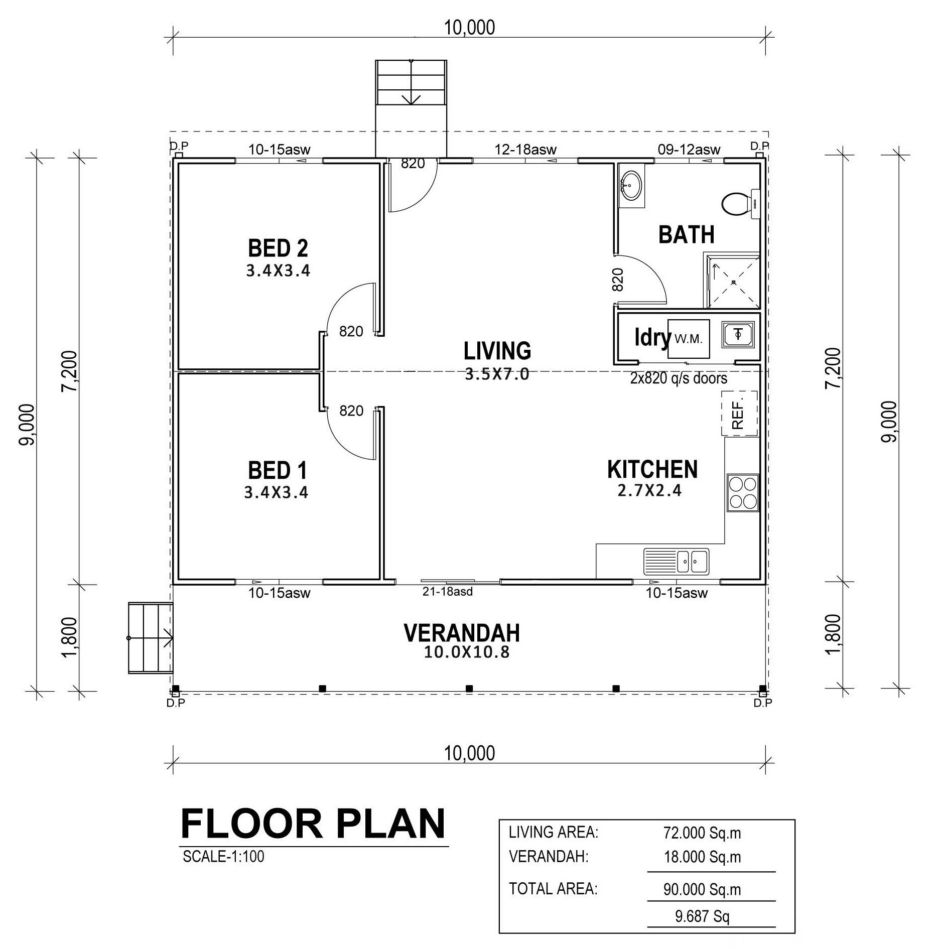 Avoca Floor Plan