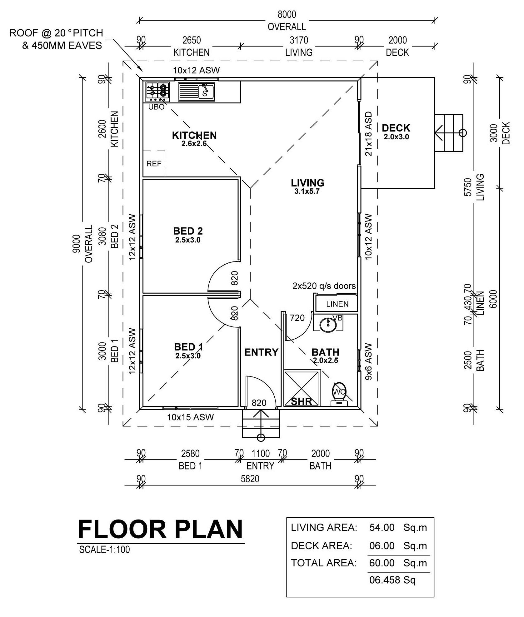 Cottonwood Floor Plan